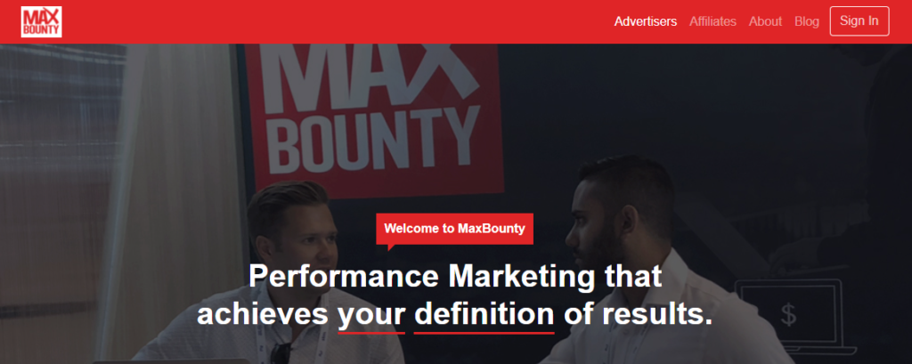 maxbounty affiliate program
